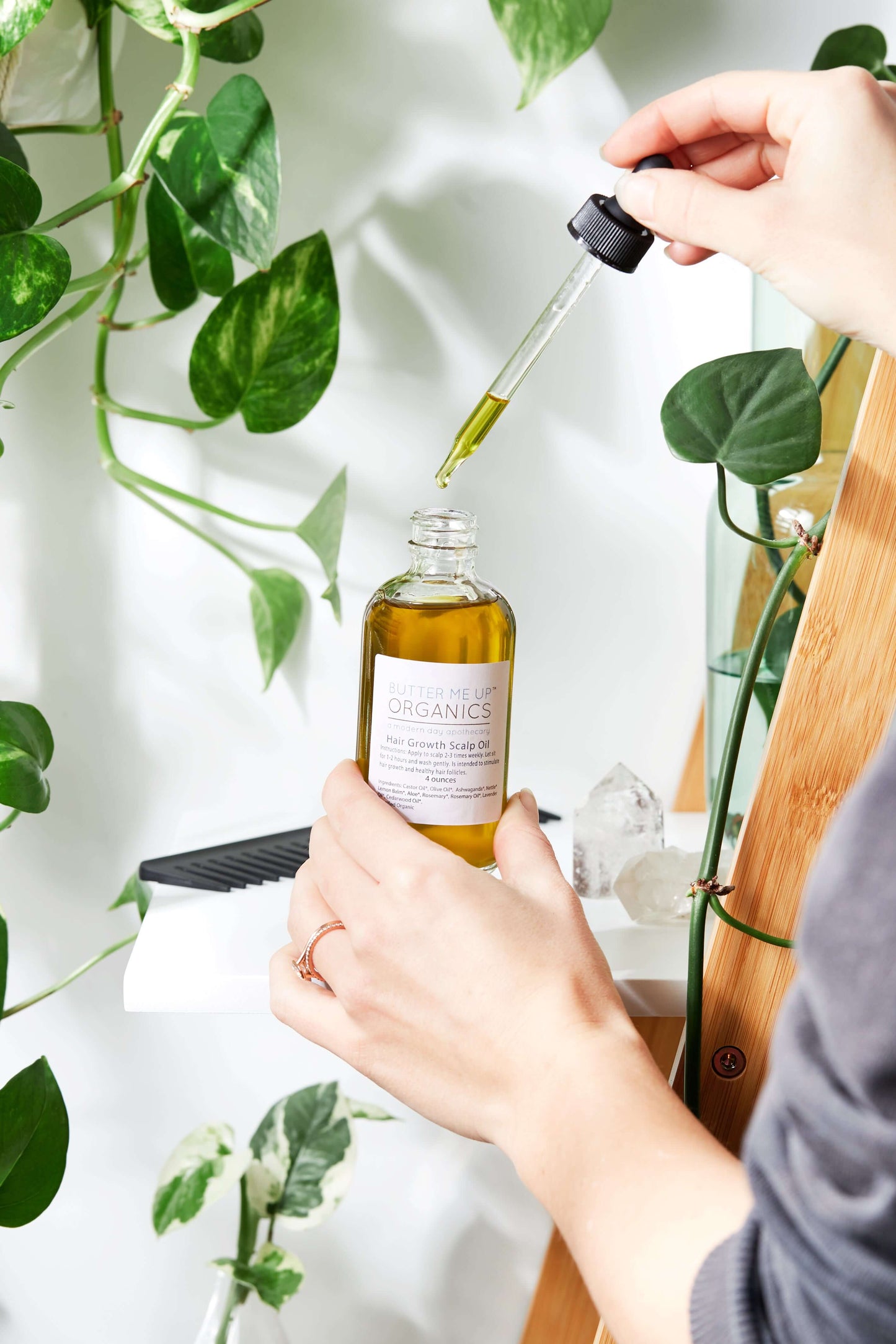 Organic Hair Growth Scalp Oil